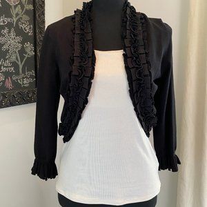 White House Back Market Frilly Shrug